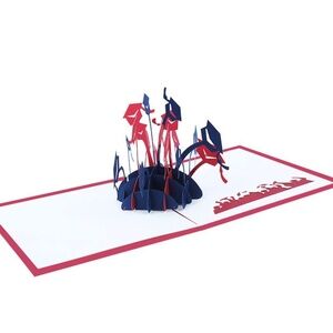 *GRADUATION* 3D Pop-Up Graduation Greeting Card